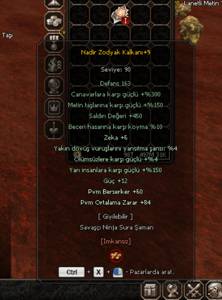 NADİR ZODYAK KALKAN +9