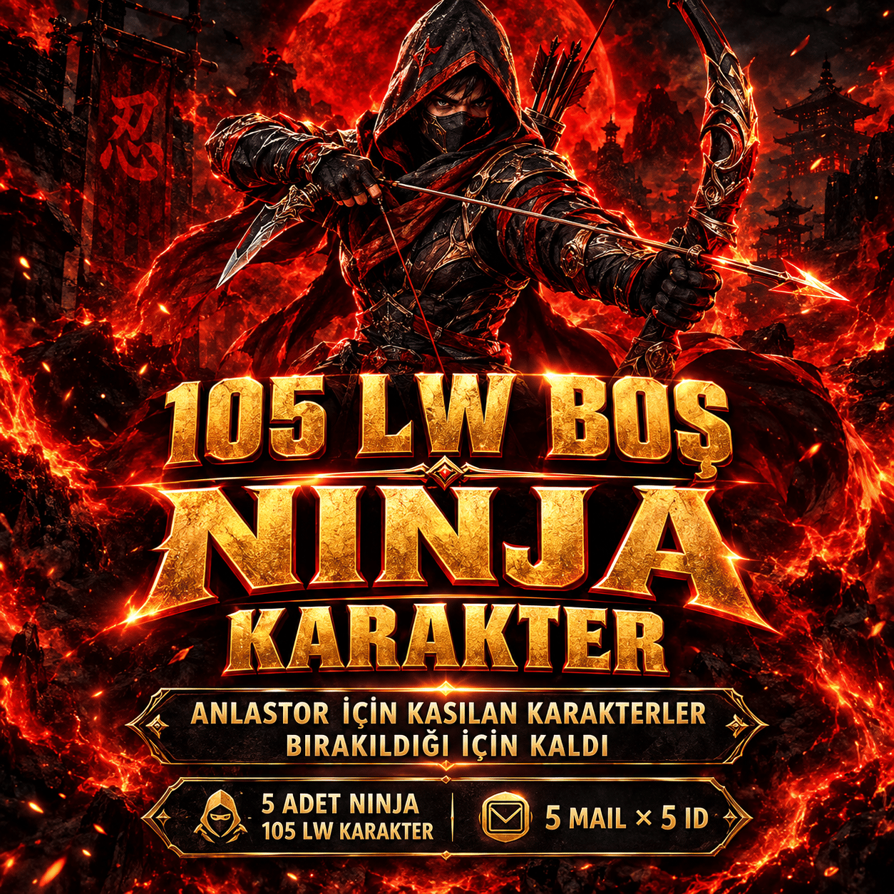 barbaros’ta boş 105lw ninja