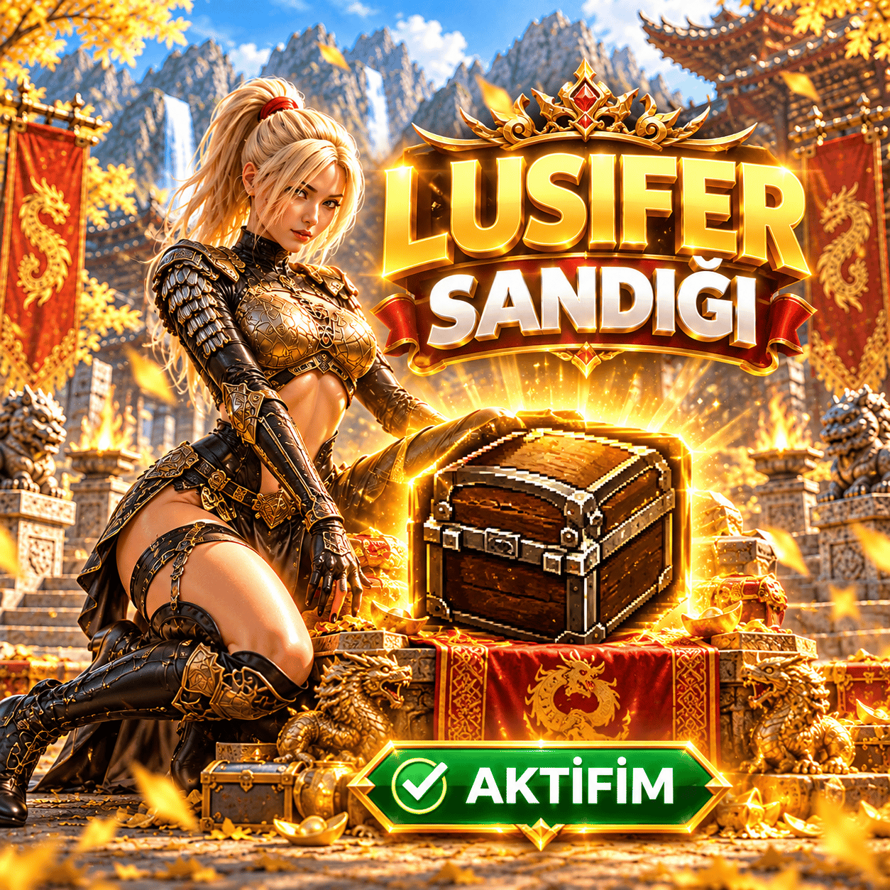 5x LUSİFER SANDIĞI | 150TL | ANINDA TESLİM