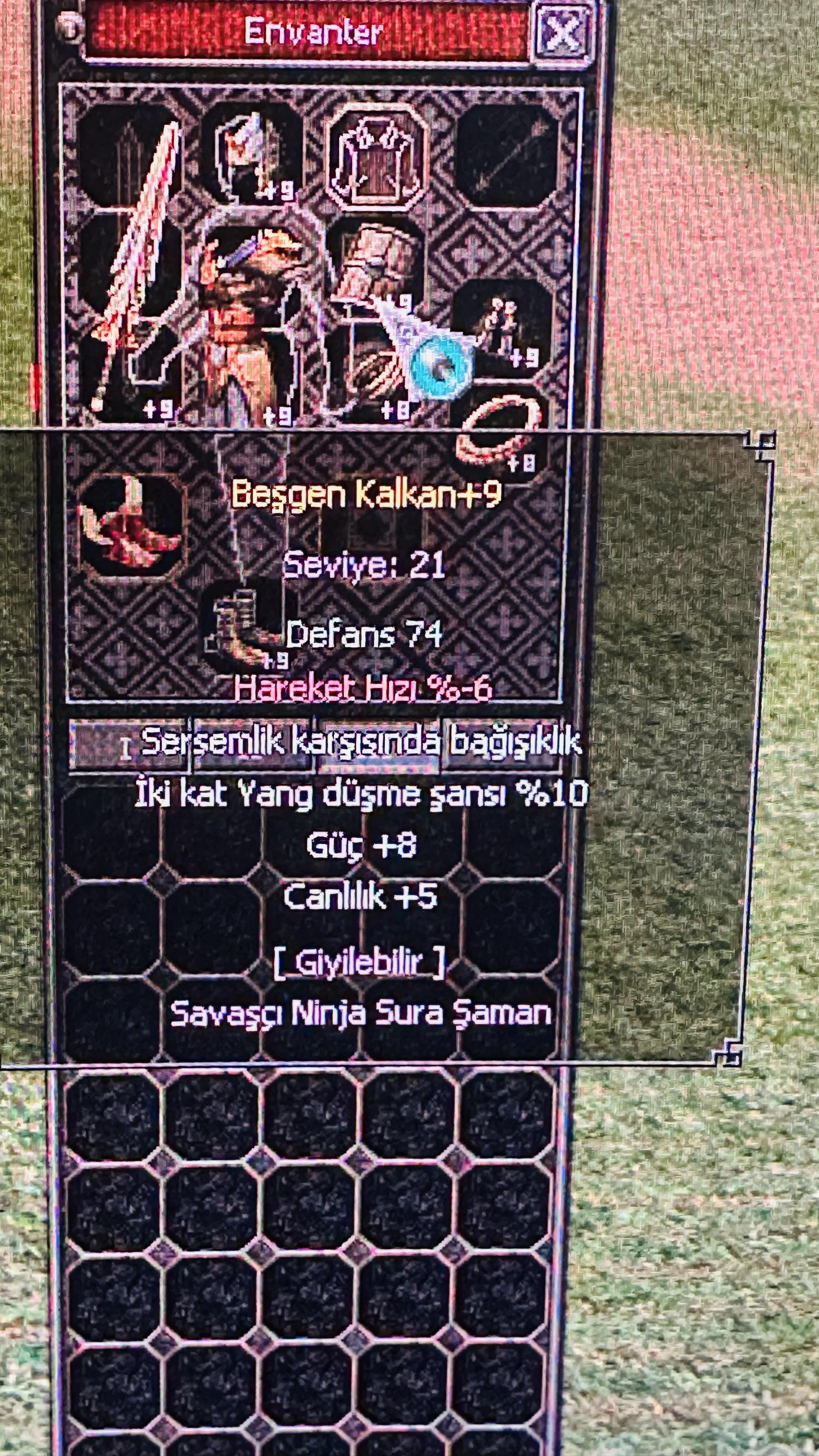 +9 Beşgen kalkan farmlık