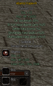 +9 Abanoz KÜPE