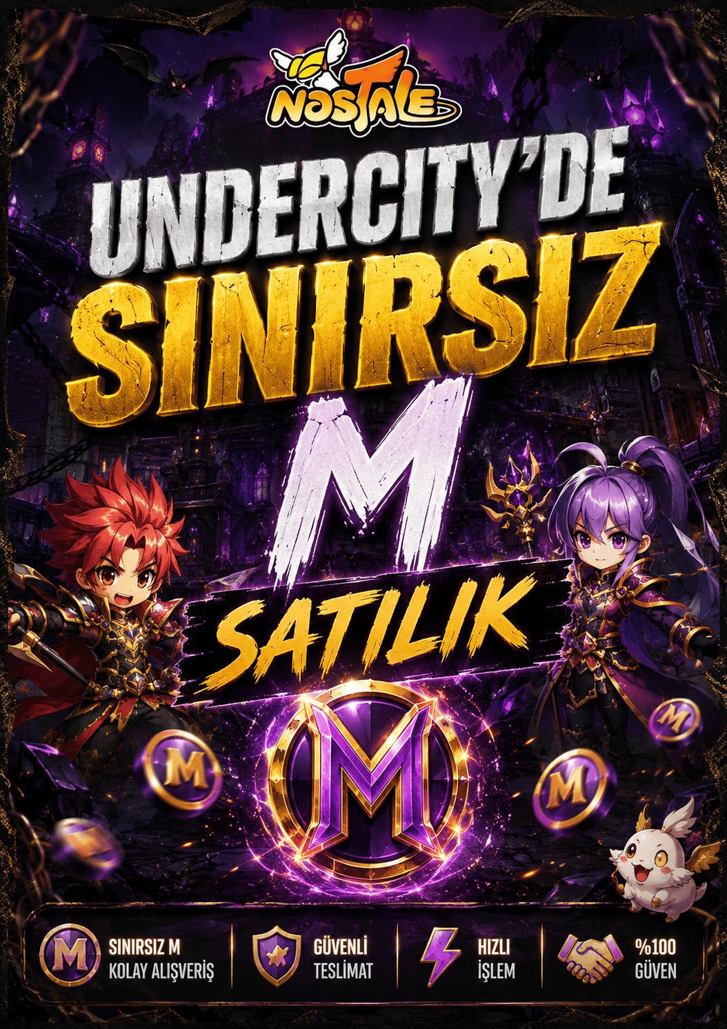 NOSTALE - UNDERCITY - SINIRSIZ M SATILIK