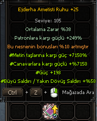 Ejderha Ametist Ruhu +25 p6