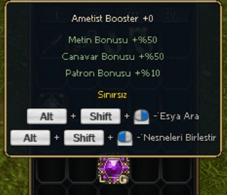 Ametist booster