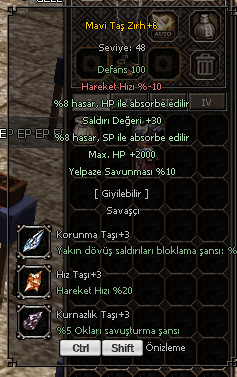 KELEPİR SAV İTEMLERİ