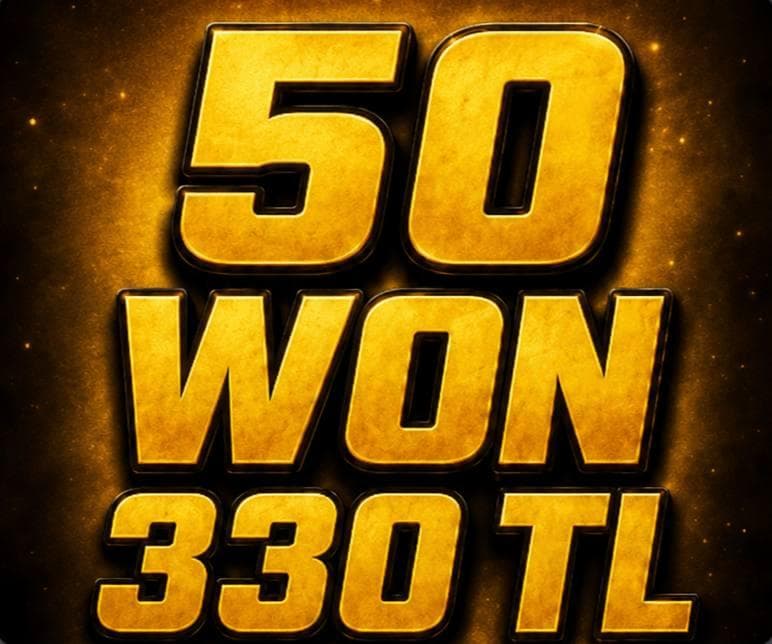 50 WON 6.6 TL