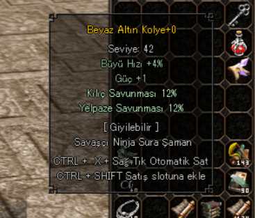 VSLIK BEYAZ ALTIN KOLYE TEKLIF ALINIR