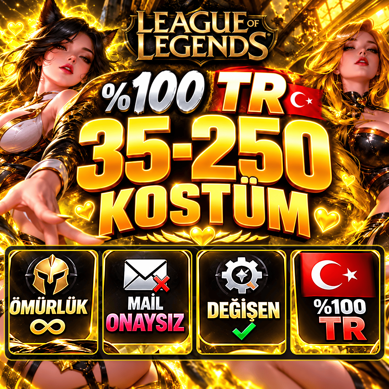 %100 TR 35-250 KOSTÜM + MAİL DEGİSENNA