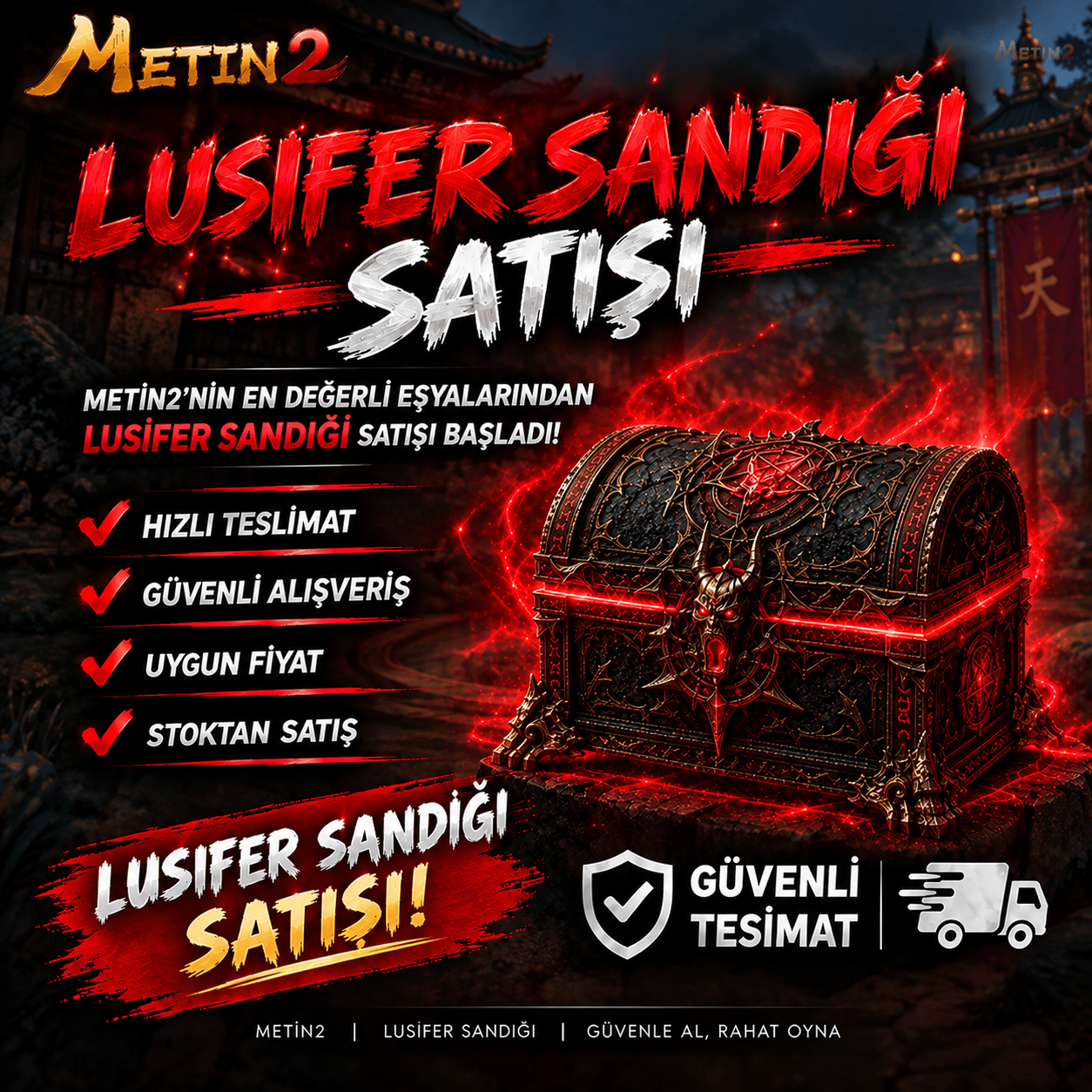 20 Adet Lusifer Sandığı