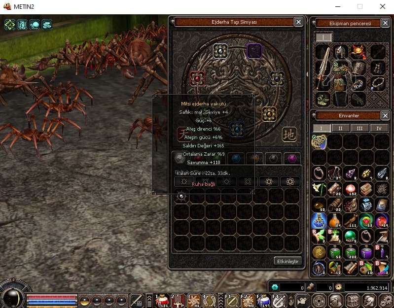 61 Level Hava P Full Simyalı İtemli Savaşçı SATILIRRRRRRRR