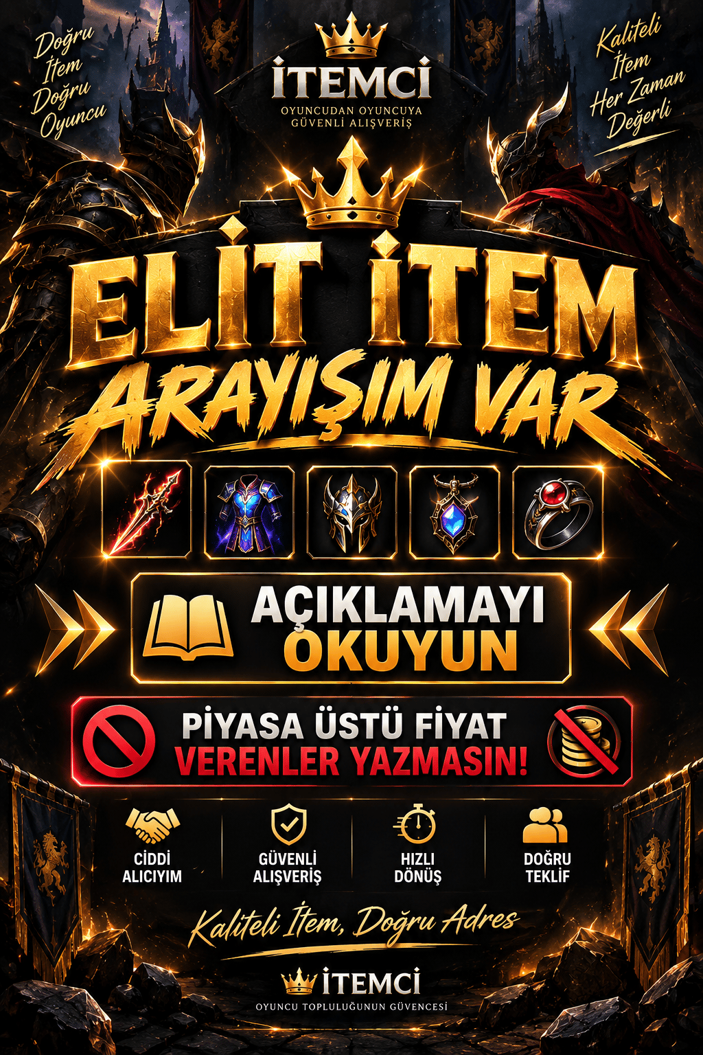 60 ADET AT MADALYONU ALINIR 60 ADET