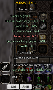 43 ORT 10 ŞEYTAN +8 DOLU TEKLİF ALINIR