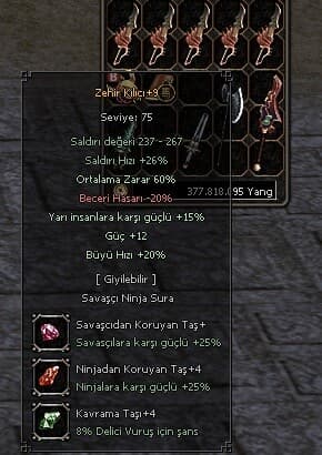 60 yarı güç büyü