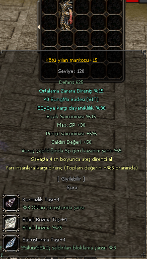15 - 30 Soylu Kötü Yılan Mantosu