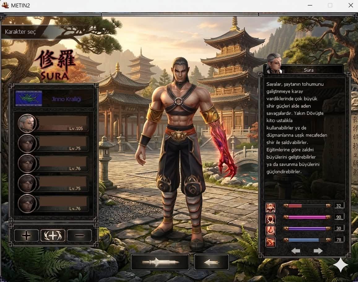 105 sura 100 şaman 95 ninja 3id auralı toplam 4 id full 75