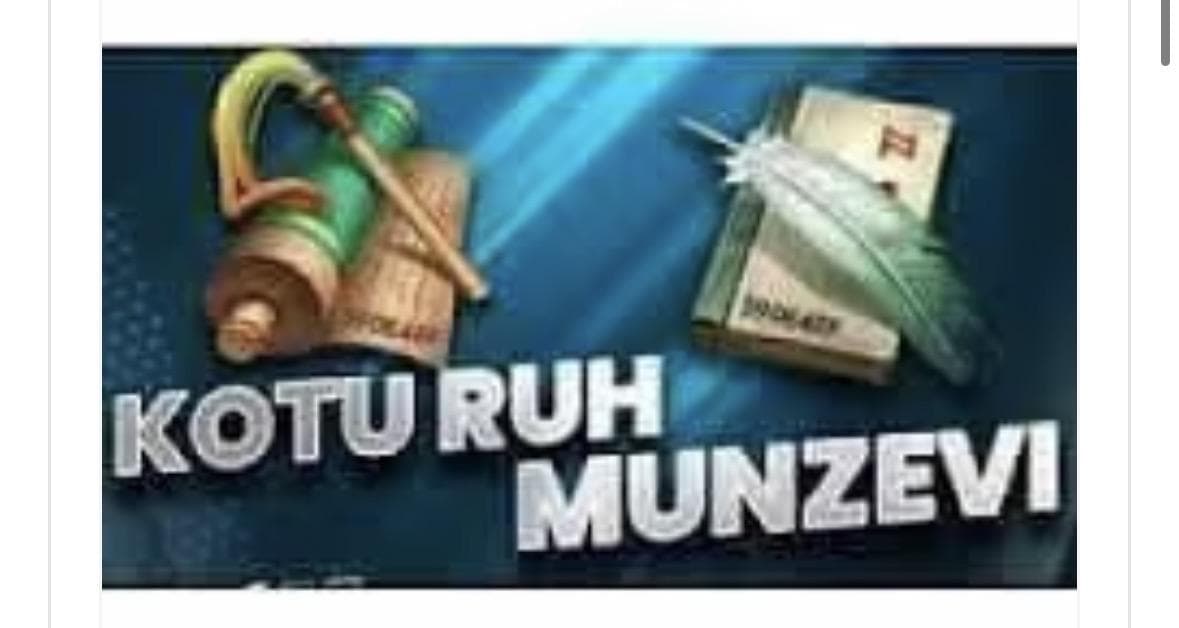 1 SET MÜNZEVİ VE KÖTÜ RUH