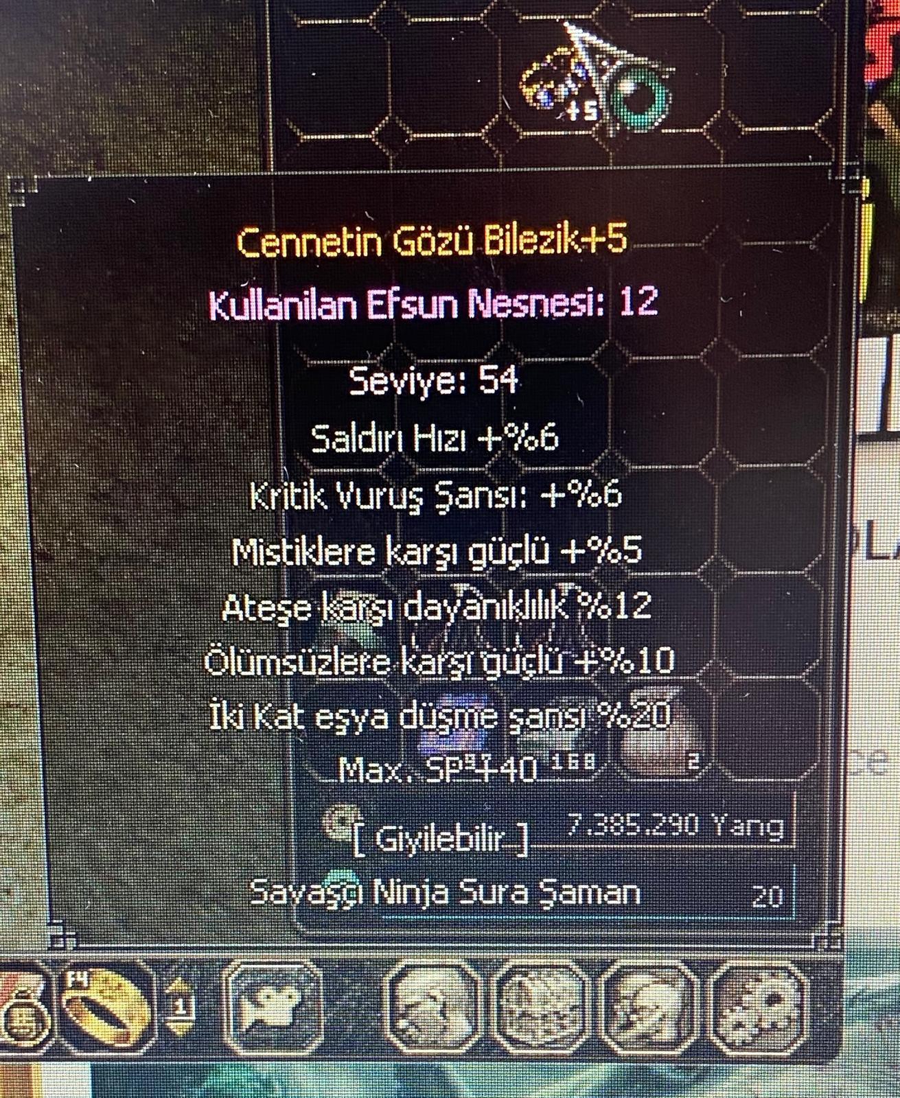 CENNET +5 20 EŞYA 12 ATEŞ DOYUMLUK
