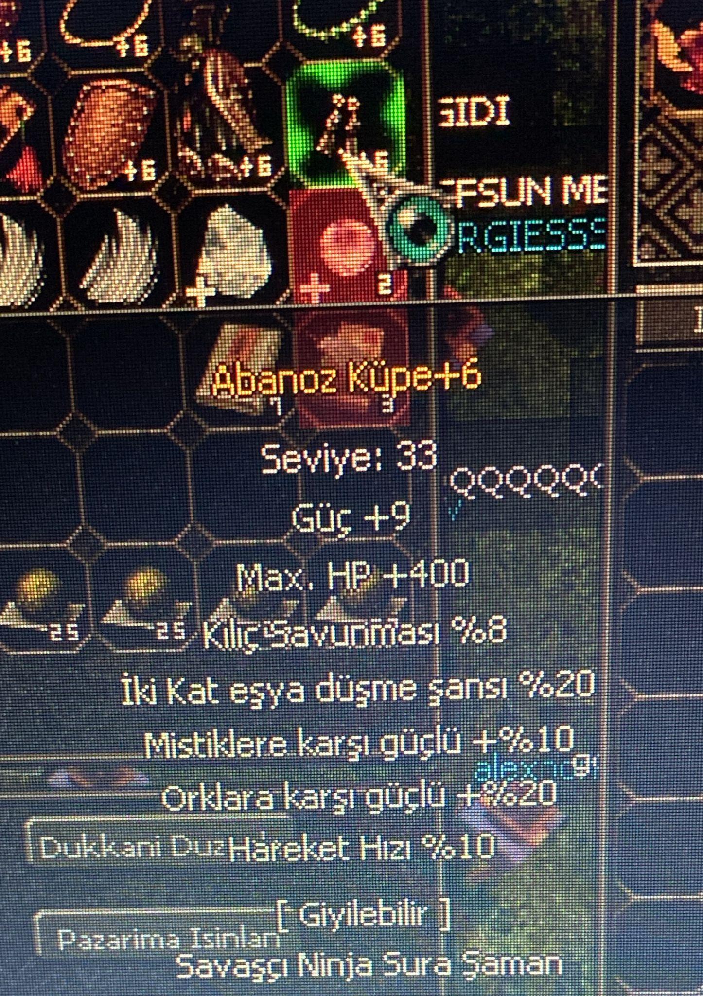 +6 ABANOZ 20 EŞYA 10 HIZLI 5 EFSUN