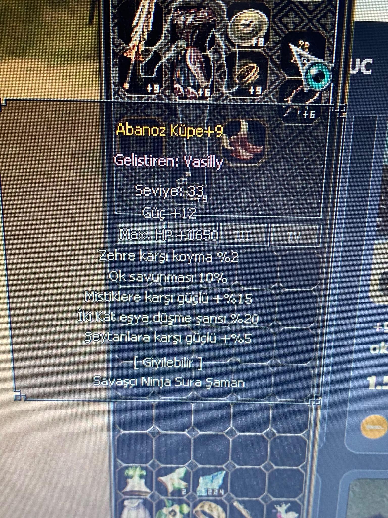 +9 20 EŞYA ABANOZ