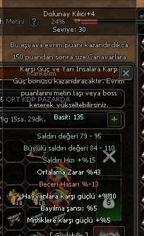 +4 DOLU 43 ORT 100 LIRA