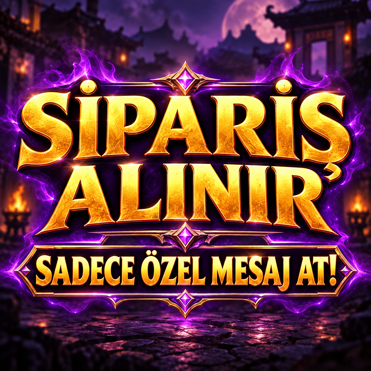 SİPARİŞ ALINIR - MESAJ AT HEMEN TESLİM!