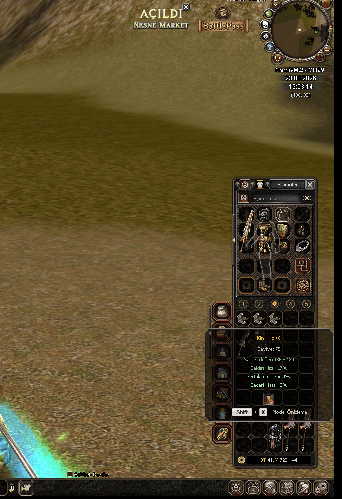 +9 KİN KILICI 2 ADET MEVCUT