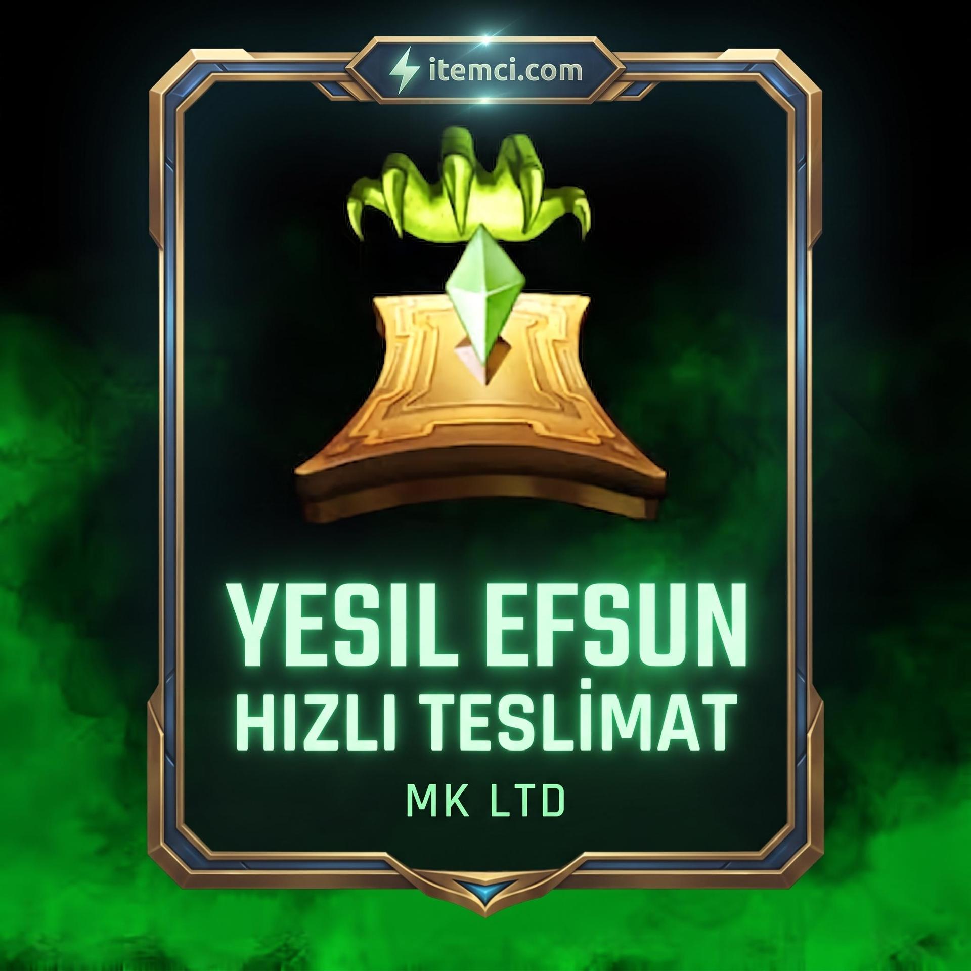 130 ADET YEŞİL EFSUN HEMEN TESLİM