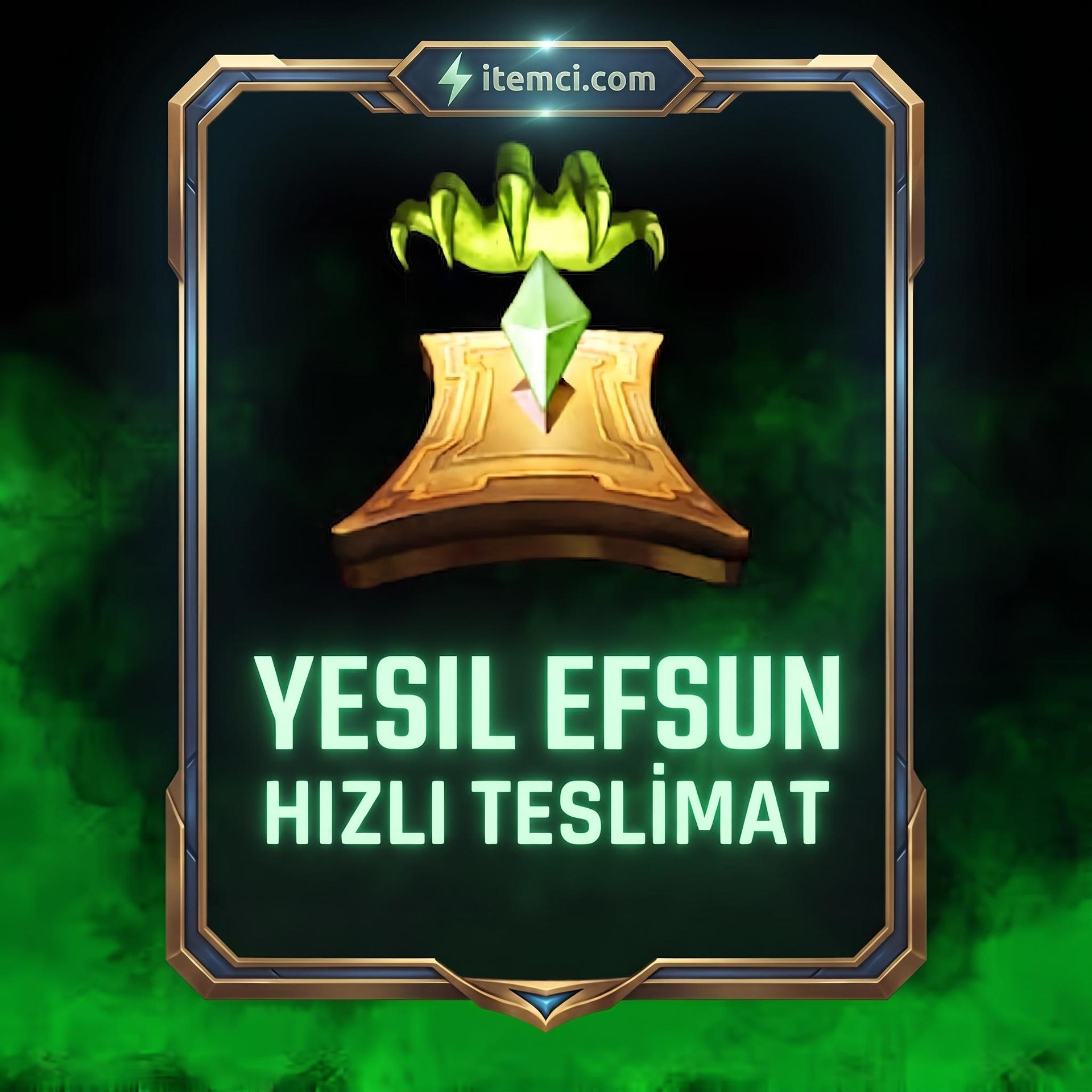 350 YEŞİL EFSUN UYGUN FİYAT SERİ TESLİM
