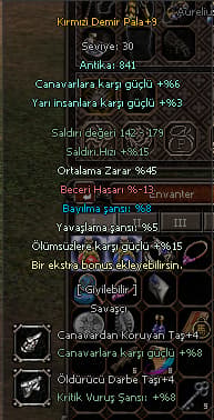 CATACOMB CANAVARI 7 İTEM 300 TL AKTİFİM ÇEK