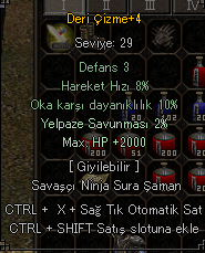 2K HP +4 DERİ ÇİZME 30 TL