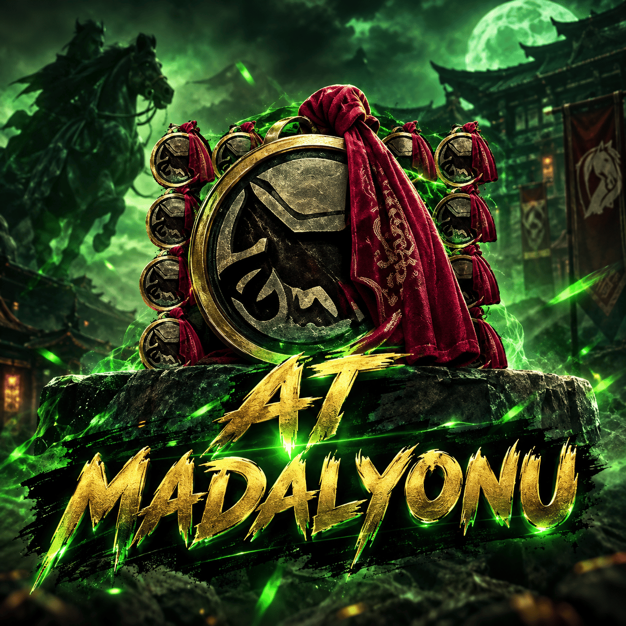 35 AT MADALYONU 1050 TL TANE 35 TL