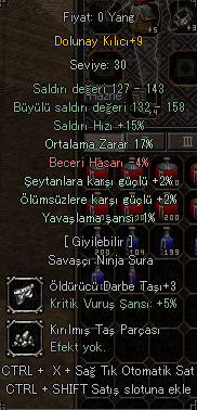 +9 17 ORT TAŞLI DOLU 175TL AKTİFİ