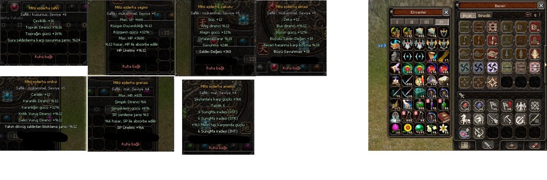 şampiyon 3 level ninja müko simyalı 14x75 savascı karakterli