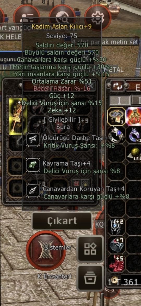 9 KADİM ASLAN KILICI 1200TL ANINDA TESLİMAT