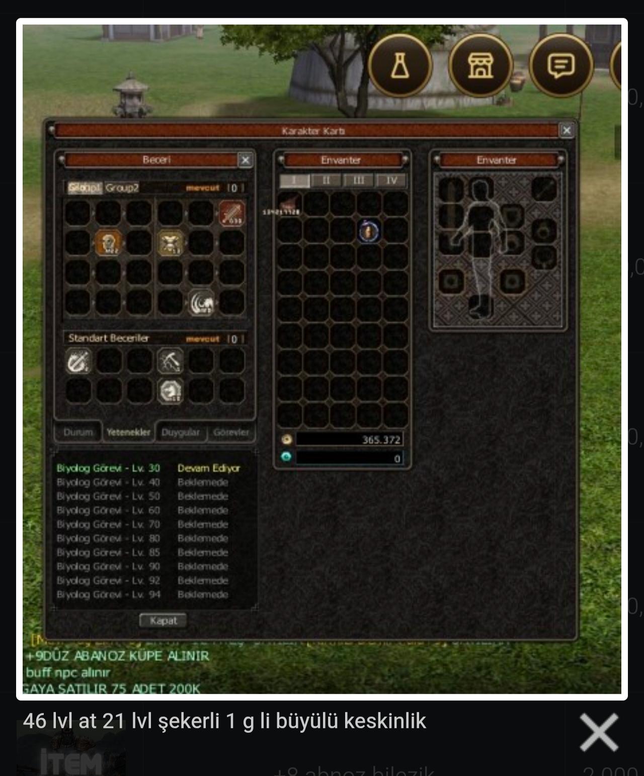 46 lvl g1 qt 21 lvl sura