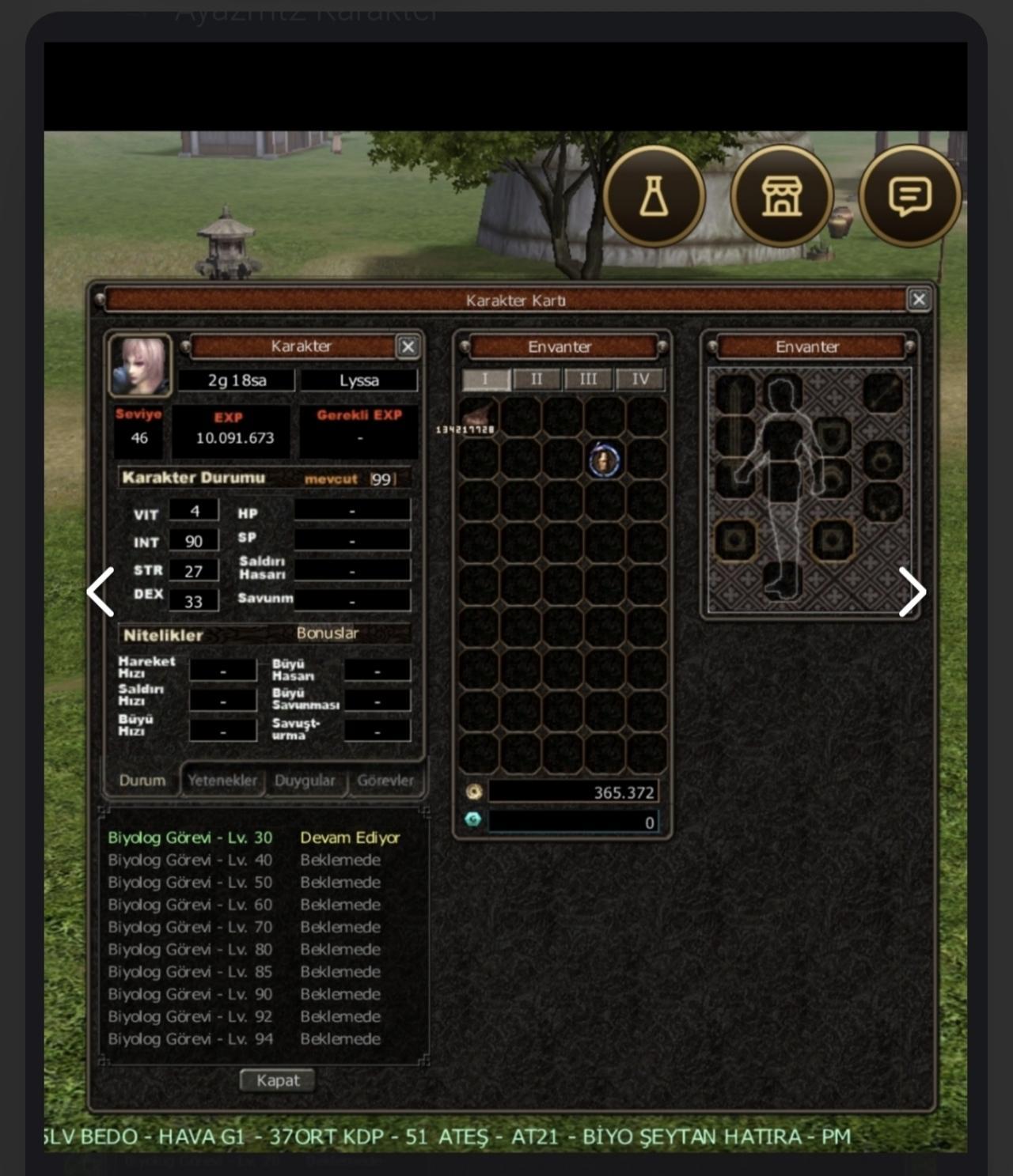 47 lvl sura at 21 lvl şekeri verili 1g