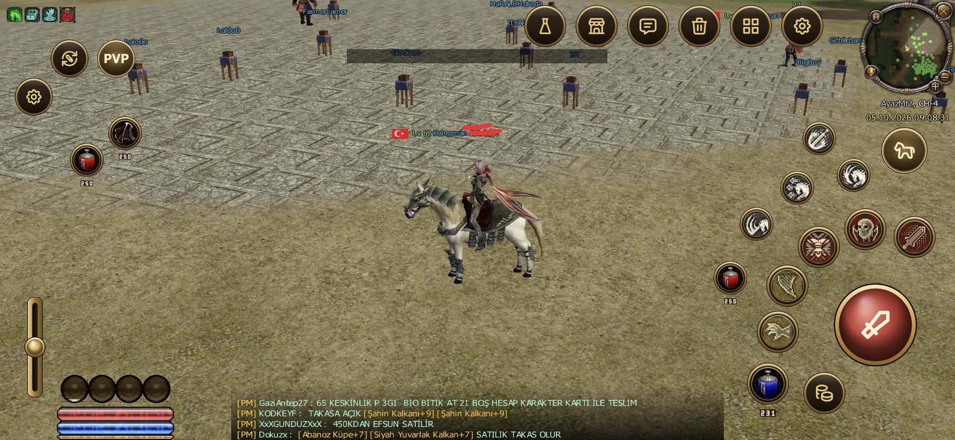 1p li büyülü sura 62 lvl biyo hatırada at 21 son seviye