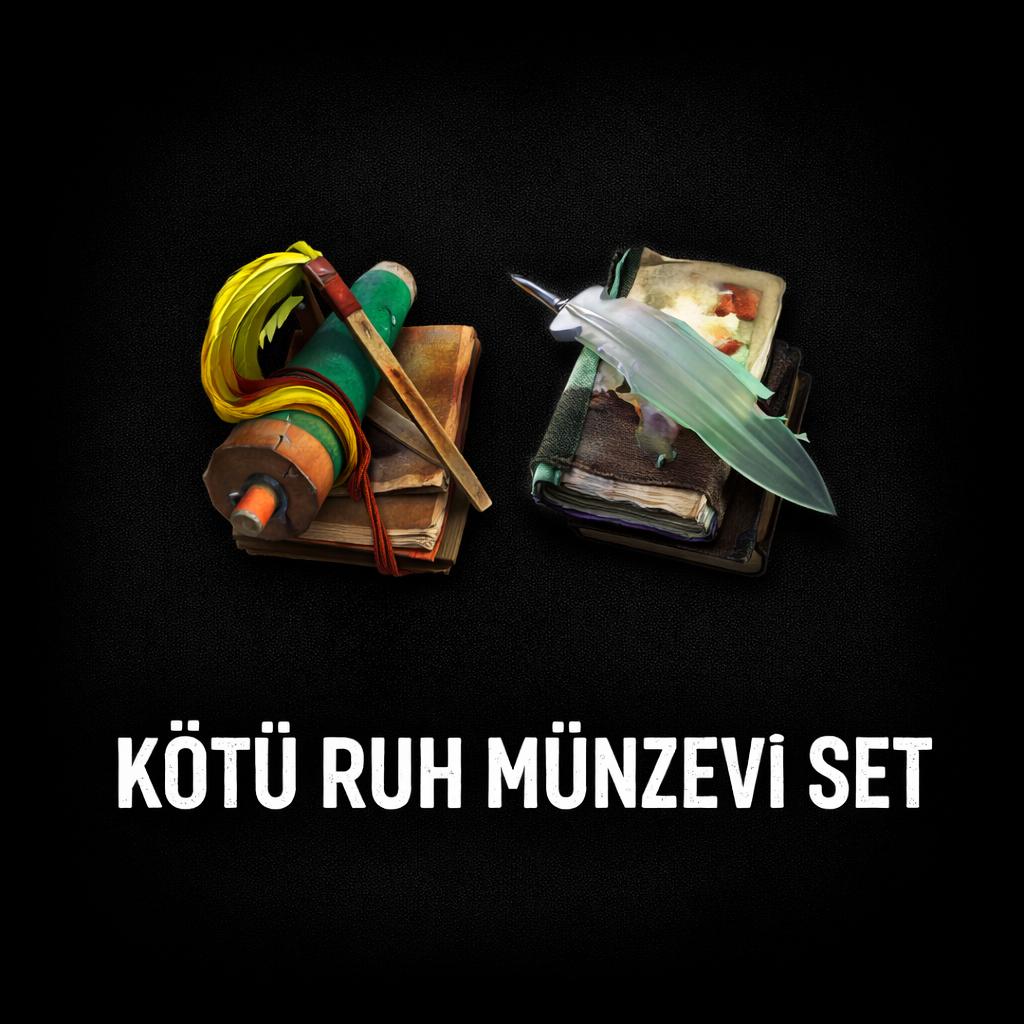 10 SET KÖTÜ RUH MÜNZEVİ