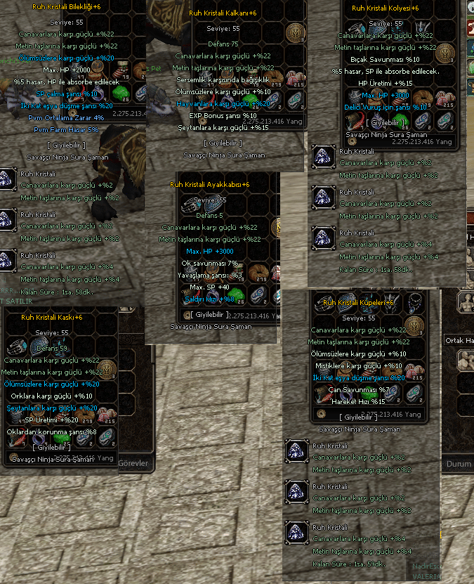 RUH KRİSTALİ SET +6
