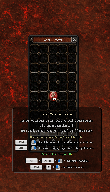 50k lanet metni sandığı