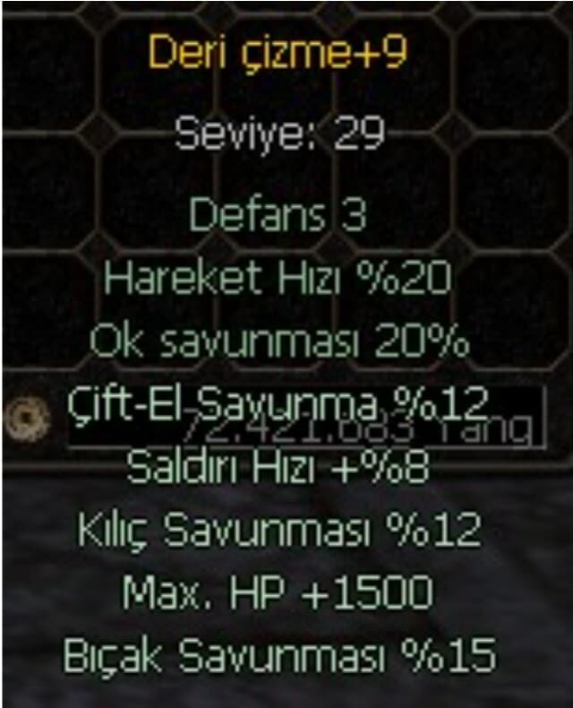 elit cizme hp li kılıc bıcak ciftel