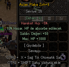 +9 ASLAN PLAKA ELİTE