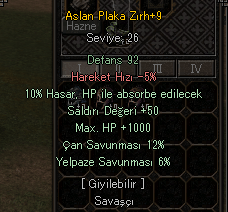 +9 ASLAN PLAKA ELİTE