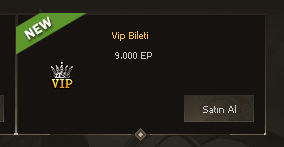 VİP BİLETİ