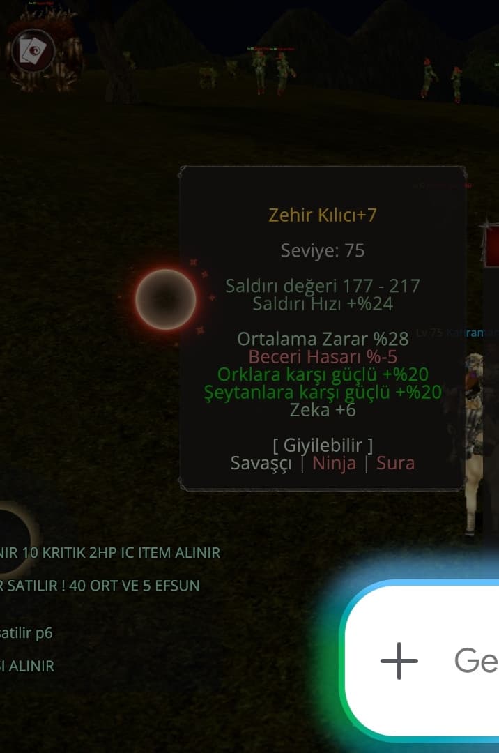 +7 ZEHİR 28 ORT 20 ŞEYTAN 6 ZEKA SÜRGÜN