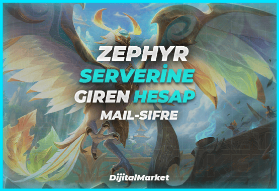 12 ID ZEPHYR SUNUCUSUNA GİREN HESAP MAİL ŞİFRE