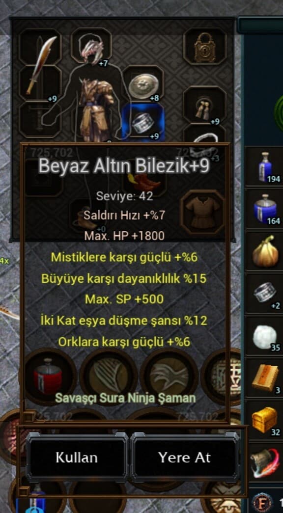 +9 beyaz altın bilezik