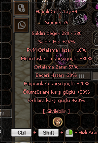 +9 57 ort havalı