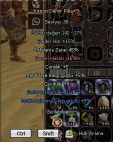 +9 KDP 45 ORT 5PVM 5METİN ATILI 250₺ ANINDA DÖNERİM