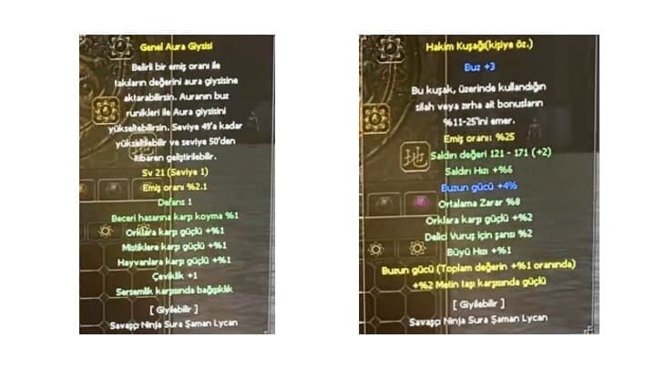 ŞAMP 1 NINJA FULL ITEMLI HIDRALIK - SAMANIYLA ( BIYOLOG BITIK )